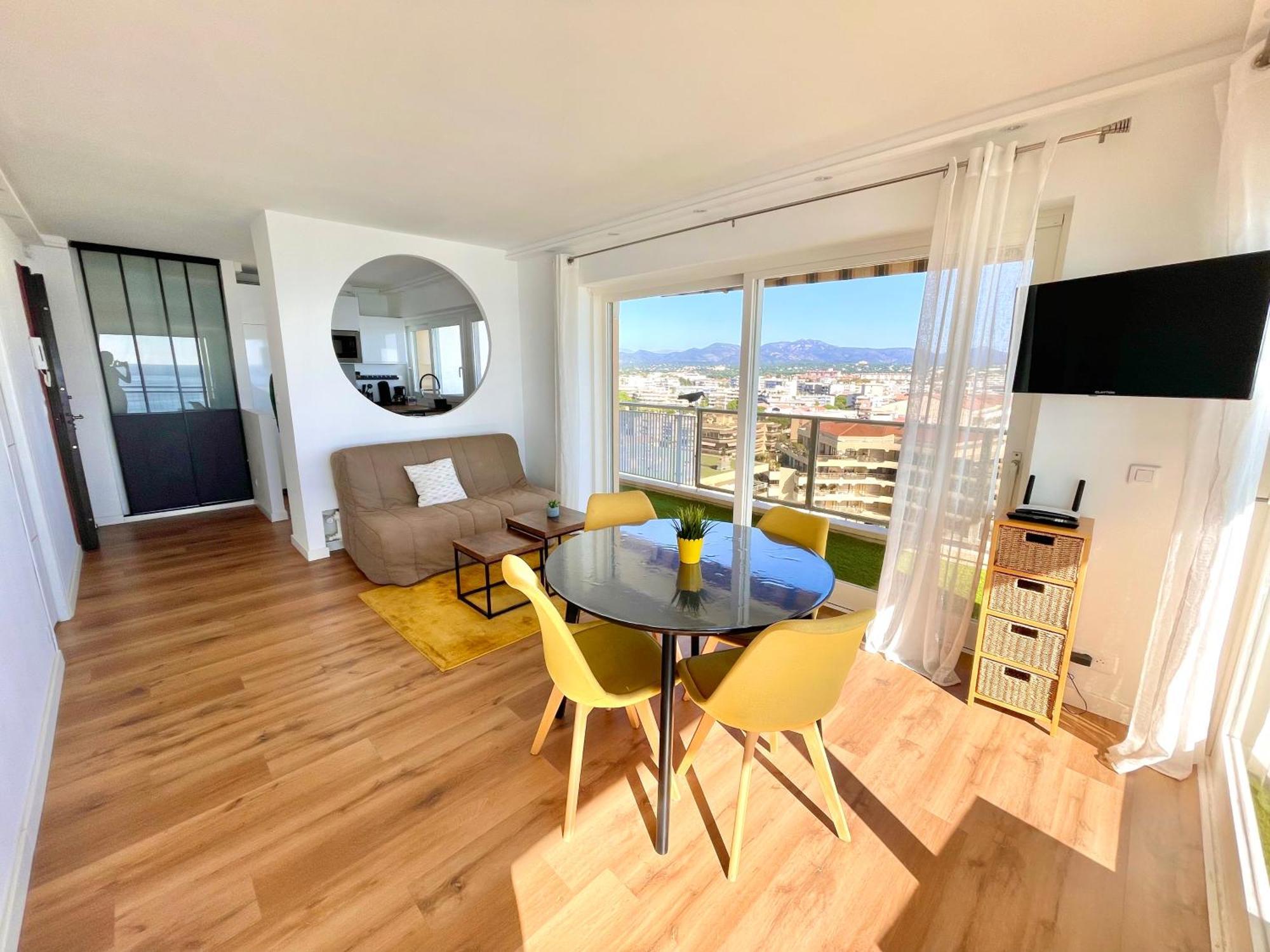 Frejus Plage - T2 -Vue Mer Feerique Fréjus Exterior foto